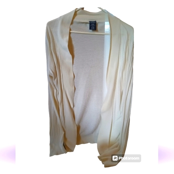 Faded Glory women's lightweight cream cardigan - Picture 1 of 2